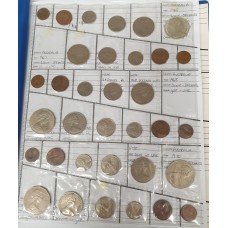 AUSTRALIA 1966 - 1983 . ONE 1 - FIFTY 50 CENT COINS . DECIMAL COIN ALBUM